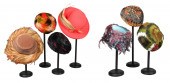 (7) Feathered hats to include