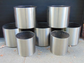 7 FIBERGLASS & STEEL CYLINDRIC