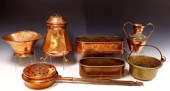 (7) FRENCH COPPER & BRASS HOUS