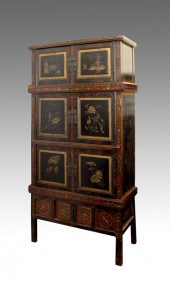 7 FT TALL CARVED AND PAINTED C