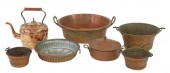 (7) GROUP OF FRENCH COPPER KIT