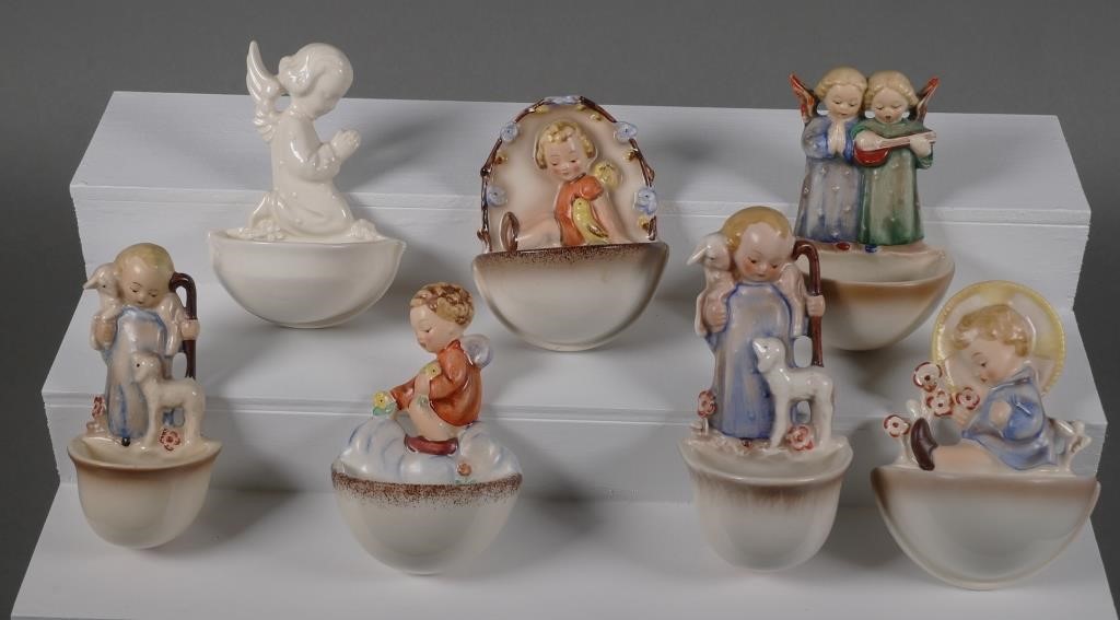 (7) HUMMEL HOLY WATER WALL PLAQUE