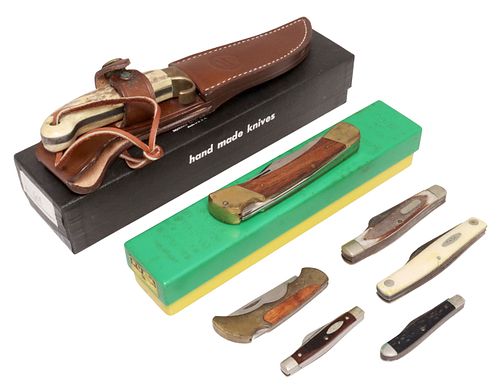 (7) HUNTING &AMP; POCKET KNIVES,