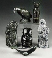(7) Inuit And Haida Stone And