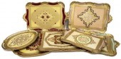 7) ITALIAN FLORENTINE GILT & C