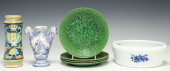 (7) ITALIAN MAJOLICA VASES, FA