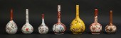 7 JAPANESE PORCELAIN BOTTLE VA