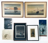 7 JAPANESE WOODBLOCK PRINTS7 J