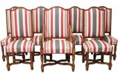 (7) LOUIS XIII STYLE UPHOLSTER