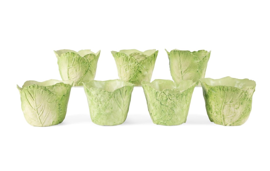 7 MARY KIRK KELLY CERAMIC CABBAGE