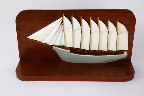 7-MASTED SAILING VESSEL