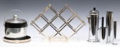 (7) METAL BARWARE, COCKTAIL SH