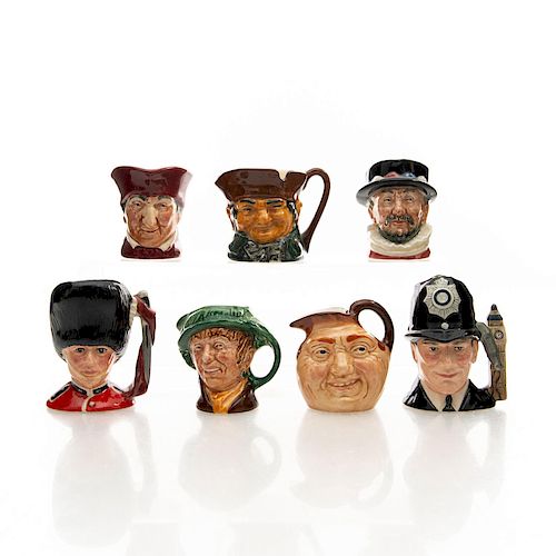 7 MINI ROYAL DOULTON CHARACTER
