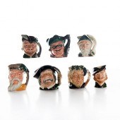 7 MINI ROYAL DOULTON VARIOUS C