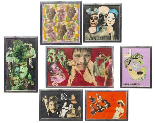 (7) MODERN SURREALIST DADA MIXED