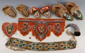 7 NATIVE AMERICAN BEADED ITEMS