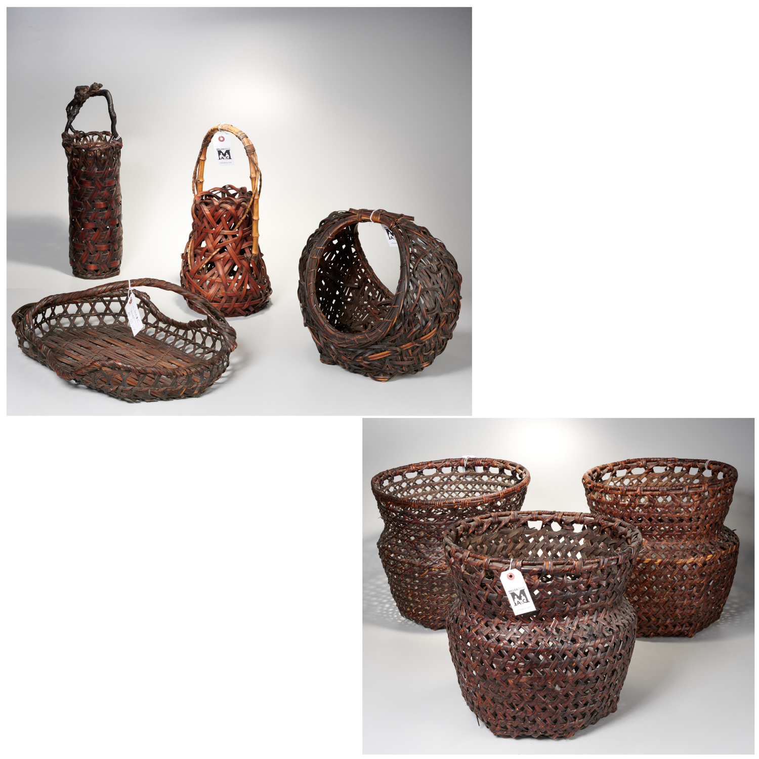 (7) OLD JAPANESE IKEBANA AND WORK