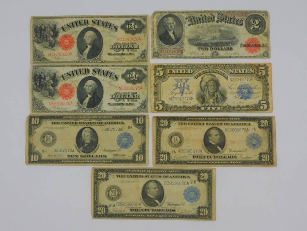 (7) OVERSIZED BILLS TO INCLUDE 2