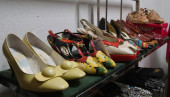 7 PAIRS OF VINTAGE LADIES HIGH