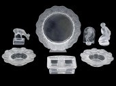 7 PC. ASSORTMENT OF LALIQUE CR