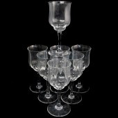 (7 PC) BACCARAT CRYSTAL WINE G