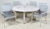 (7) pc Barlow Tyrie teak and c
