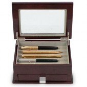 (7 PC) COLLECTIBLE PENS WITH D