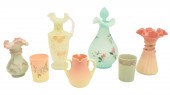 7 PC COLLECTION OF FENTON GLAS