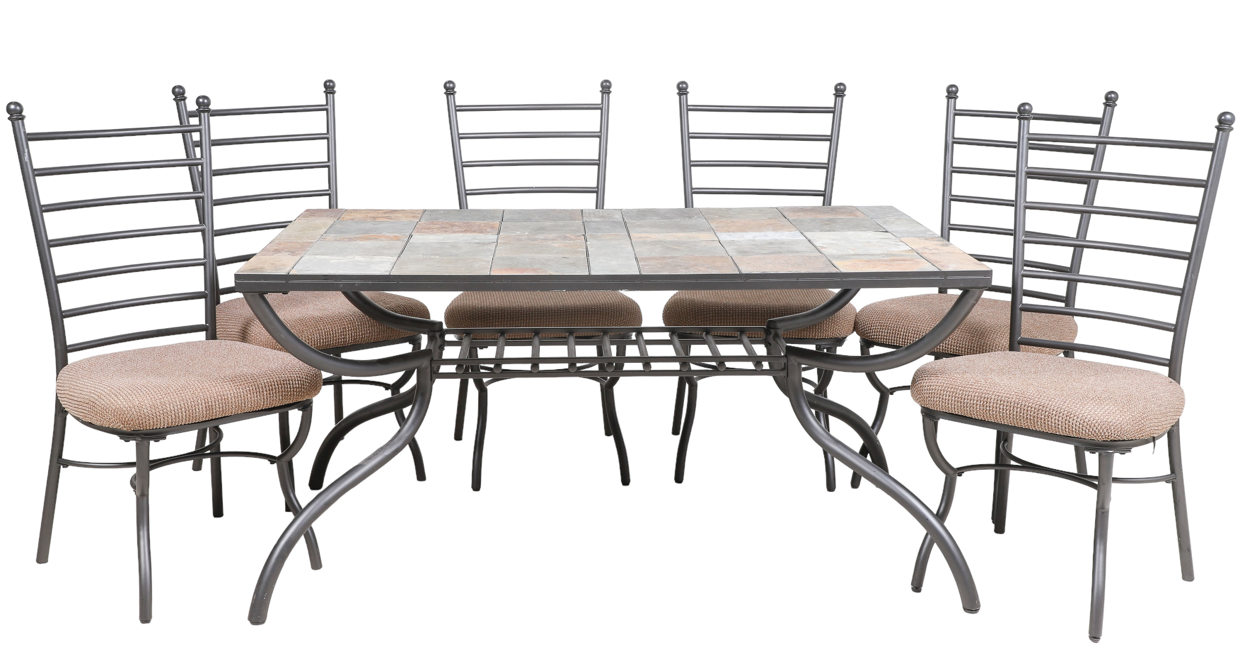 (7) pc Contemporary dining set, c/o