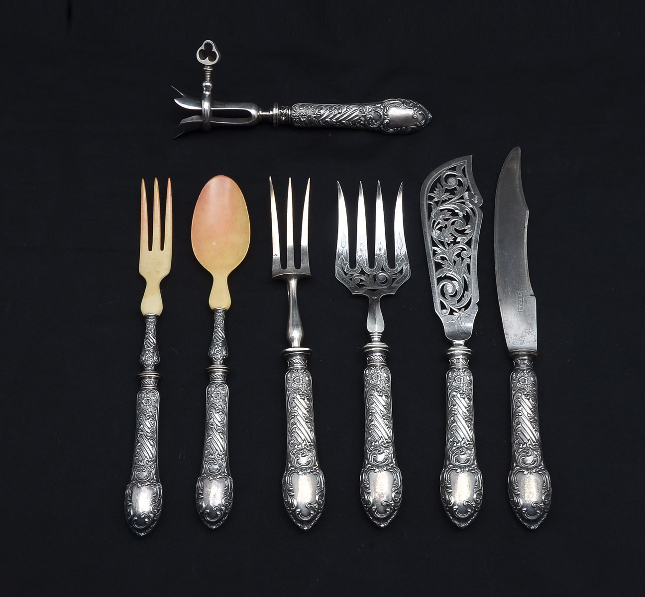7 PC. CONTINENTAL STERLING