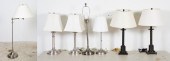(7) Pc decorative lamp lot c/o