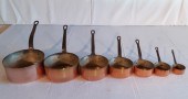 7 PC. GRADUATING SET OF FRENCH