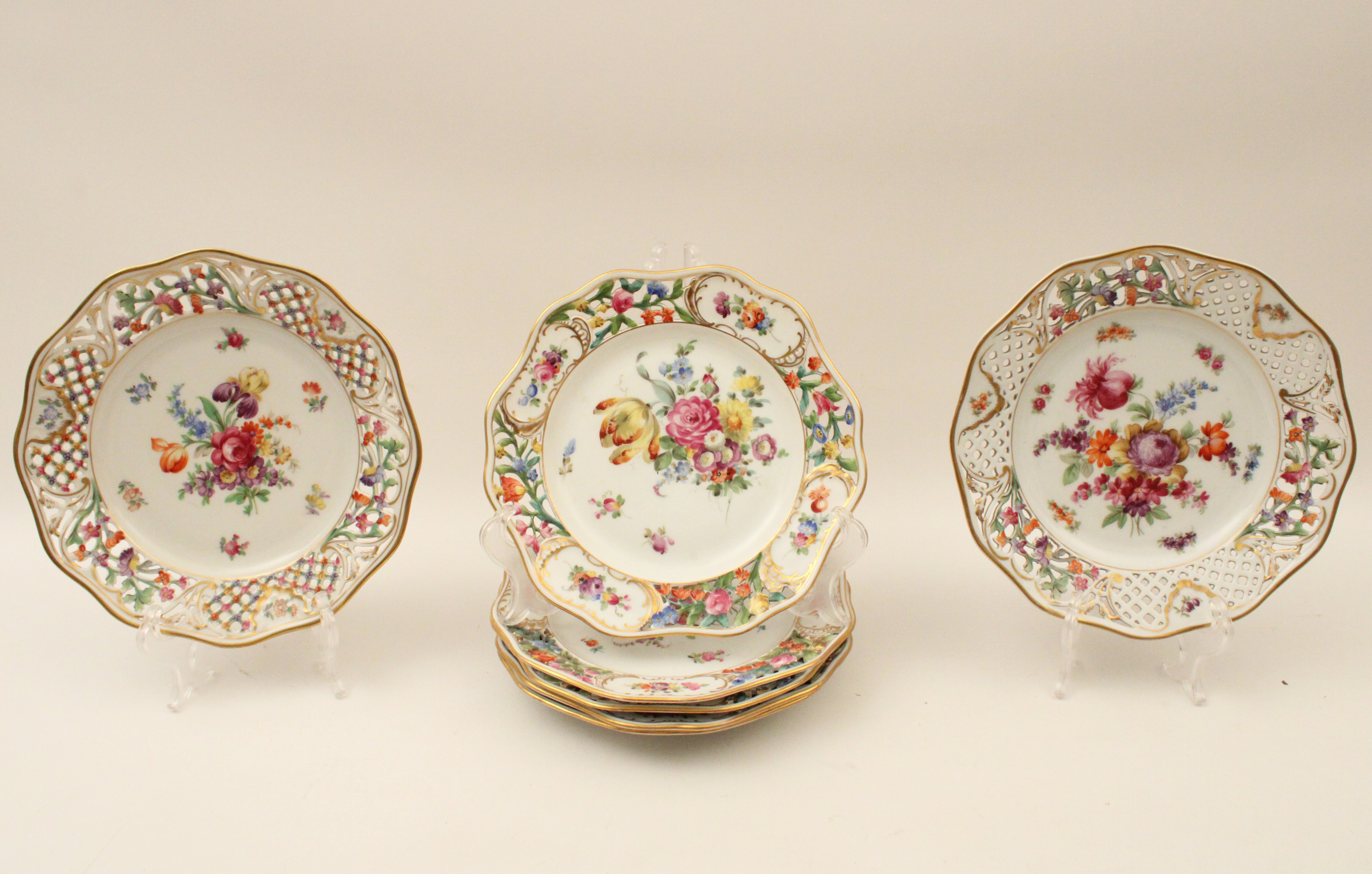 7 PC LOT OF SCHUMANN DRESDEN