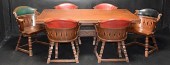 7 PC. ROMWEBER VIKING OAK REFR