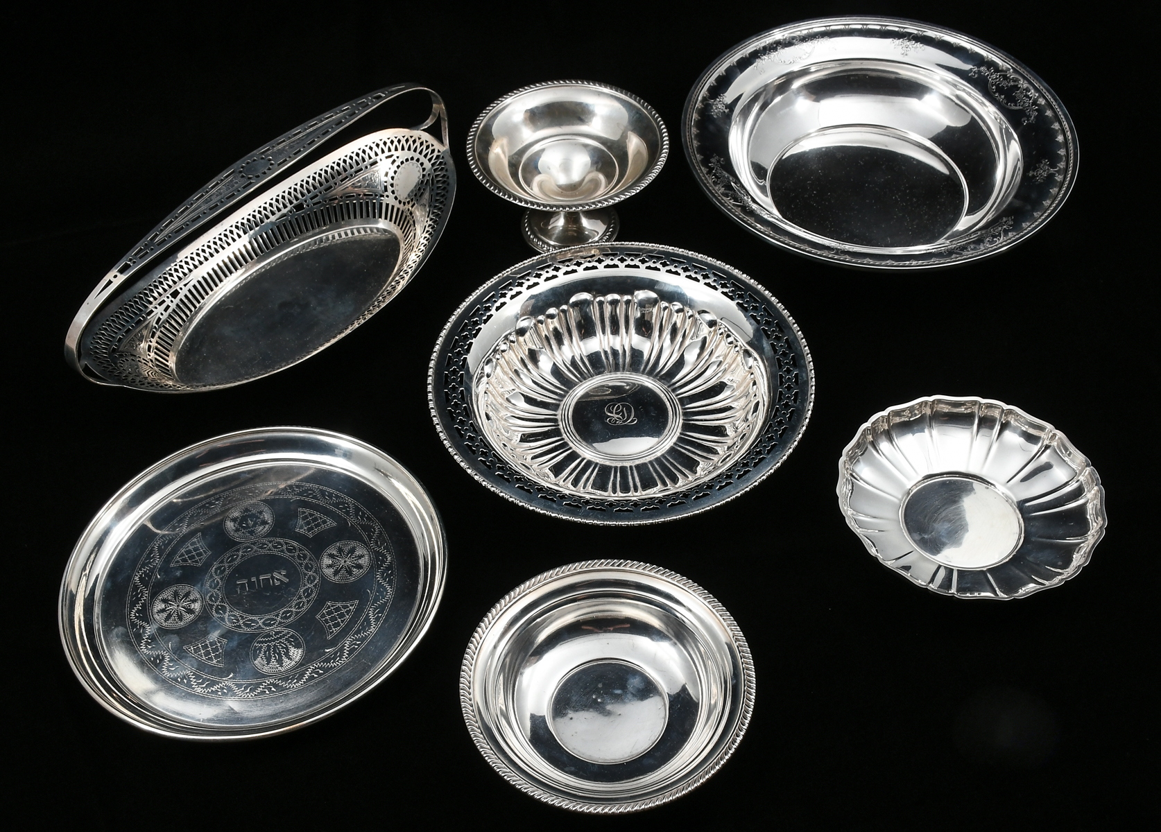 7 PC. STERLING HOLLOWWARE