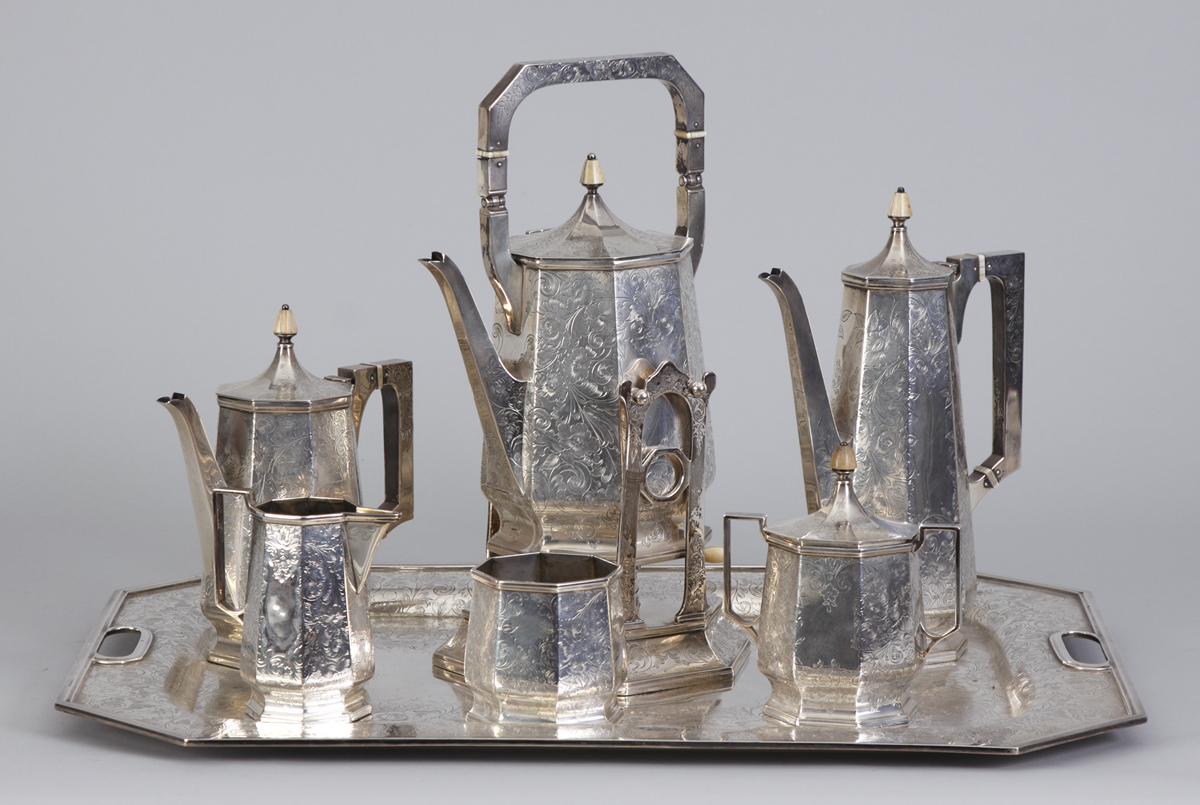 7 Pc. Sterling Silver Tea &
