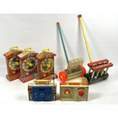 7 pc Vintage Fisher Price Toys