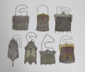 7 PC. VINTAGE MESH PURSES: Inc