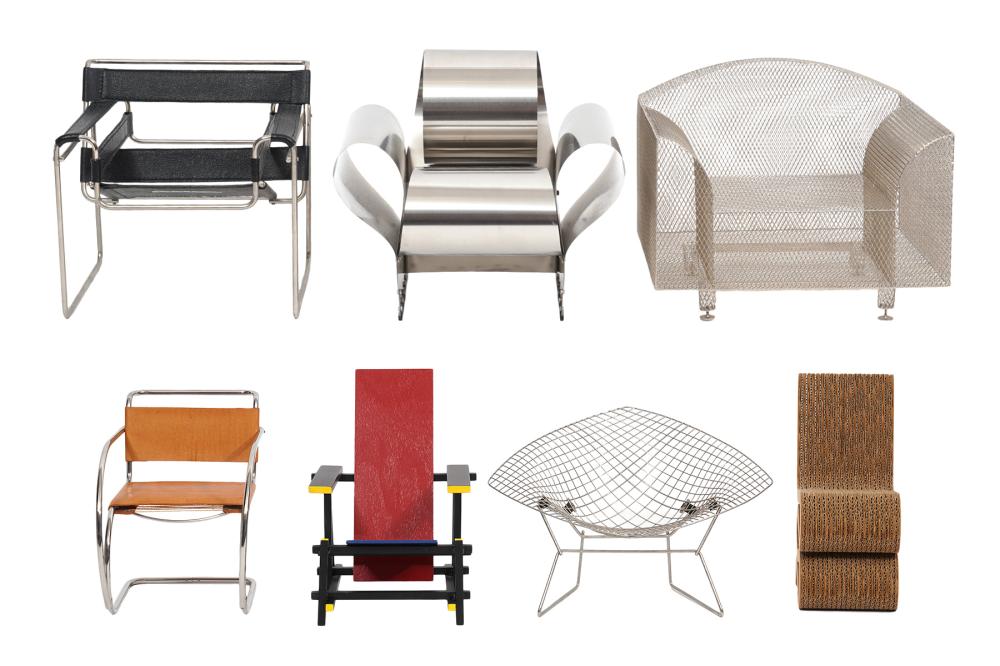 7 PC. VITRA MINIATURES