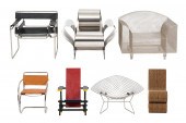 7 PC. VITRA MINIATURES COLLECT