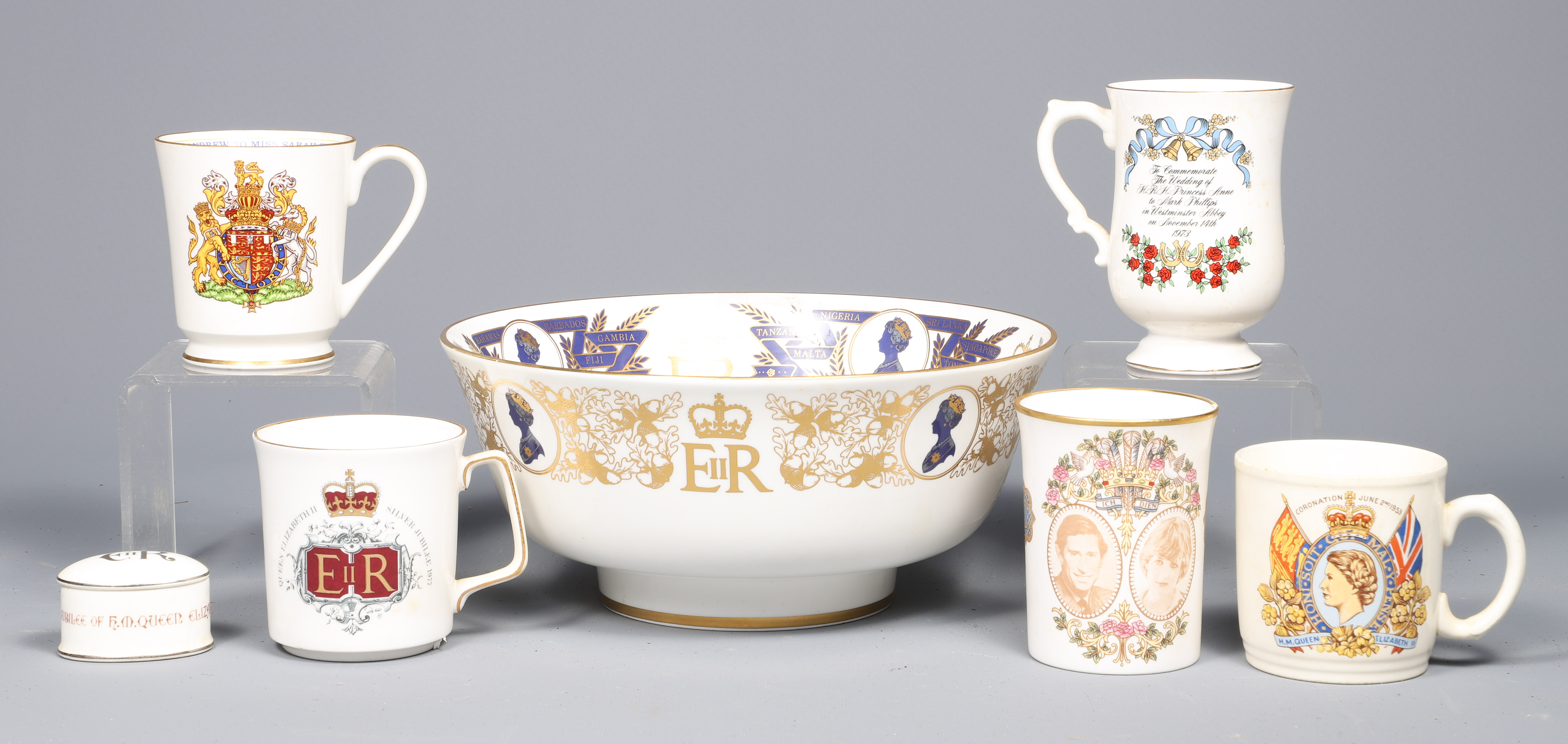 (7) Pcs British royalty