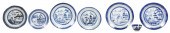 (7) Pcs Chinese Canton porcela