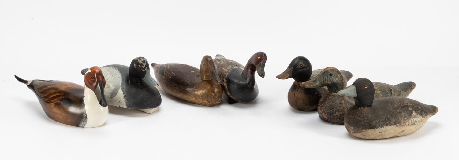 7 PCS, DUCK HUNTING DECOYS, MASON &