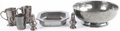 (7) Pcs Juliska pottery, Pewte