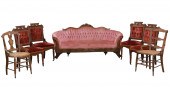 7 PCS. OF AMERICAN VICTORIAN W