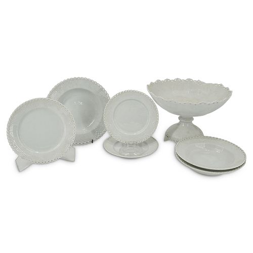 (7 PCS) ROYAL COPENHAGEN "WHITE