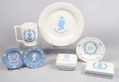(7) Pcs Wedgwood Coronation wa