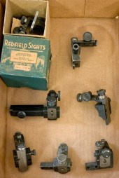 (7) PEEP SIGHTS Redfield, Lyma