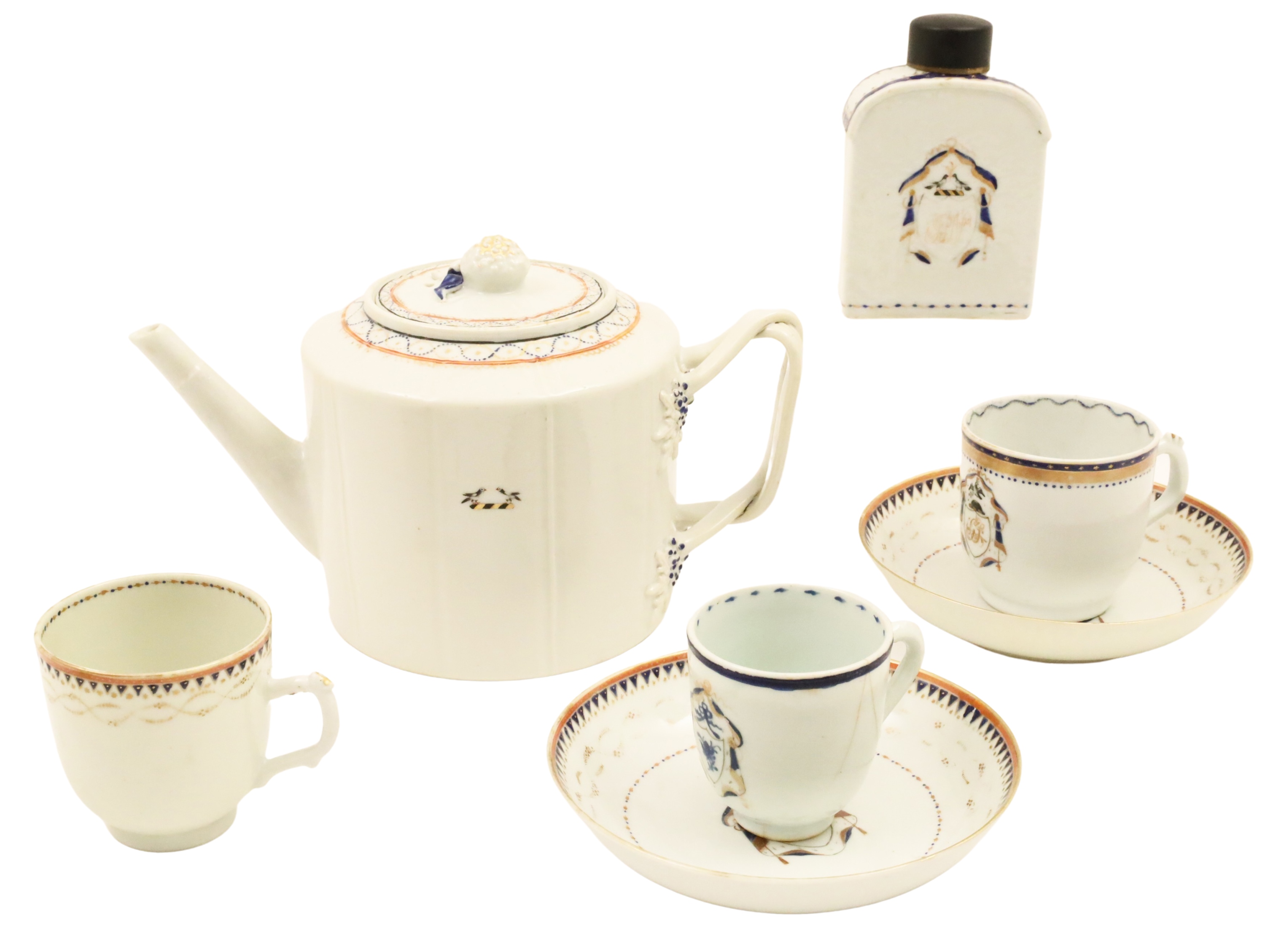 7 PIECE CHINESE EXPORT AMORIAL