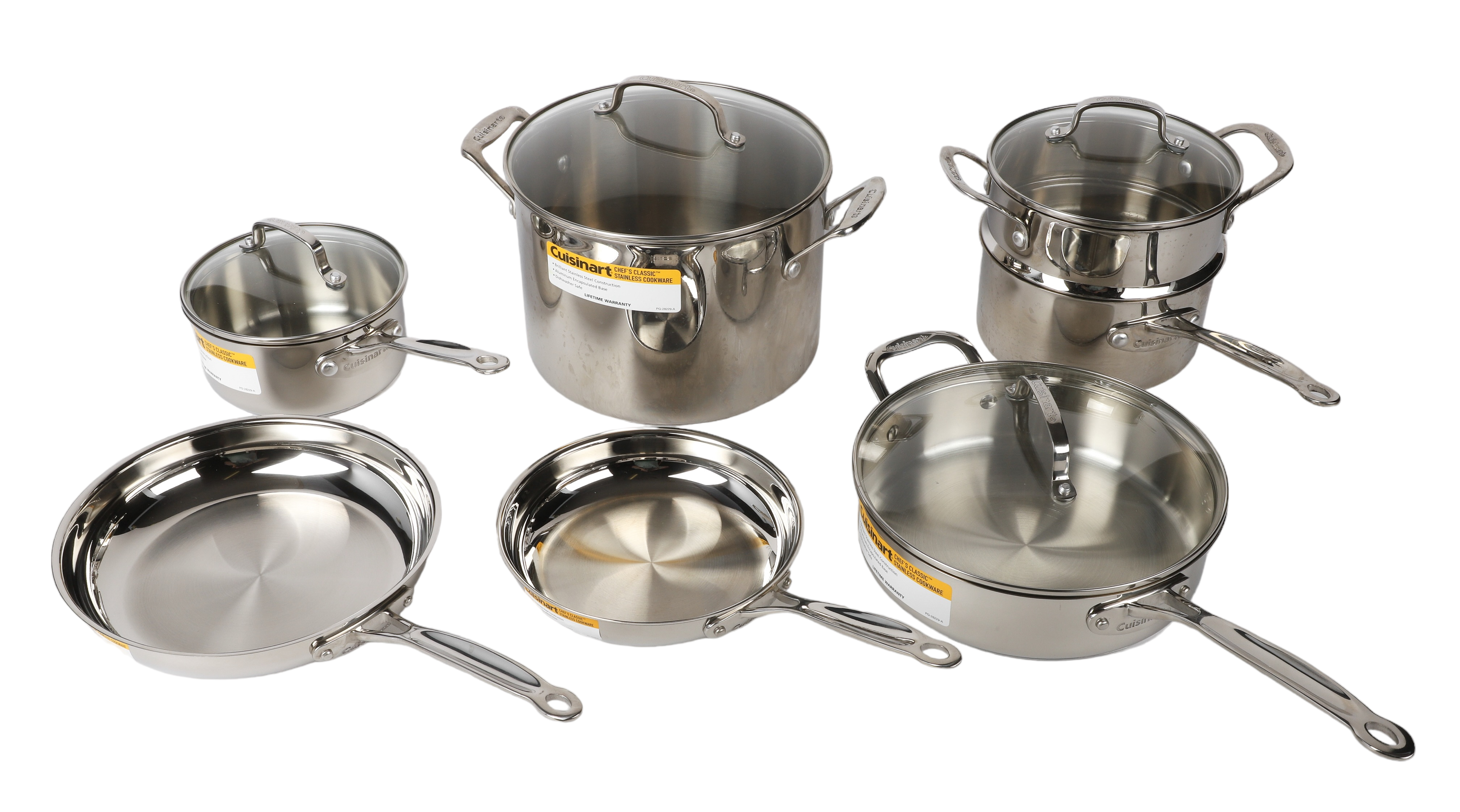 7-Piece Cuisinart stainless steel